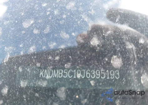 2018 Kia Sedona Lx из США, поврежденный, VIN KNDMB5C19J6395193